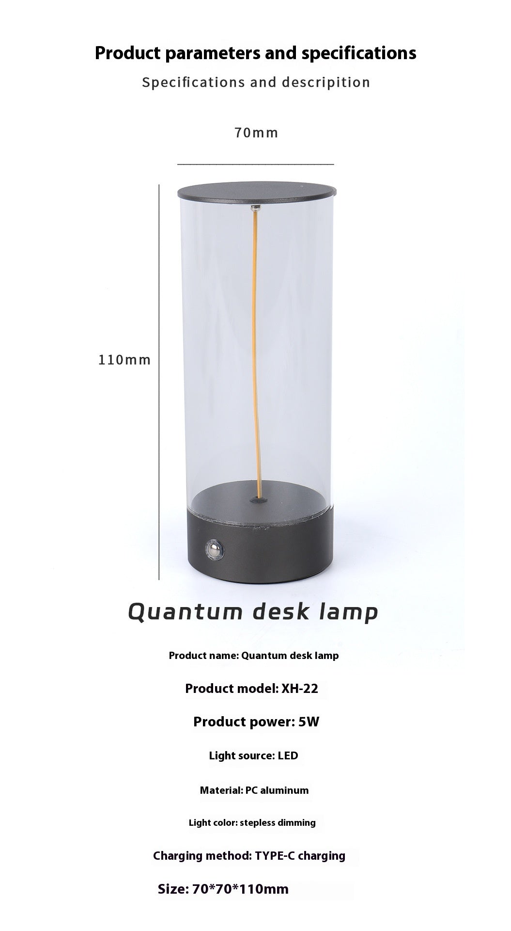 Creative Crystal Rose Lamp Night Light